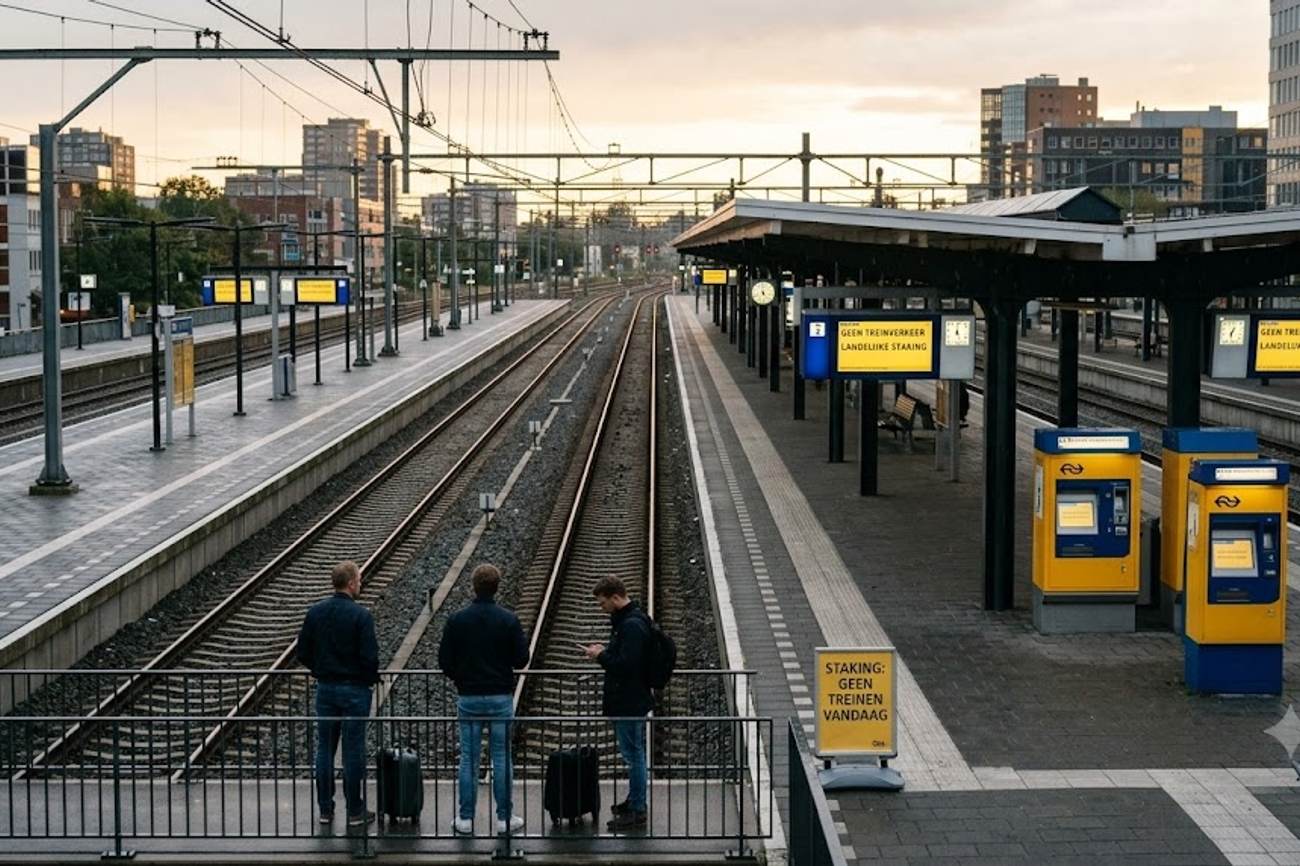 Netherlands Rail Network Faces 24-Hour Shutdown