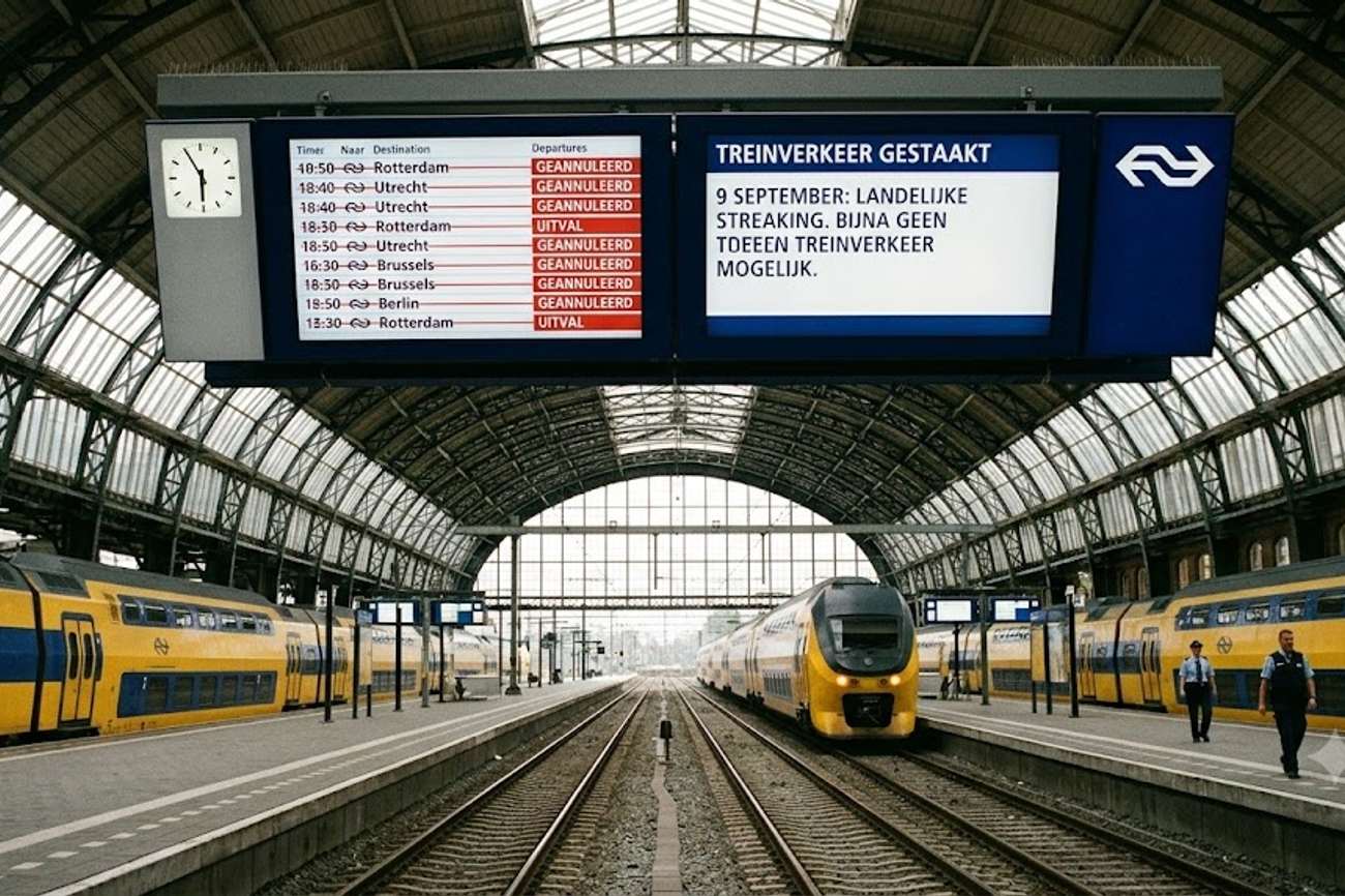 Netherlands Rail Network Faces Total Shutdown as Nationwide Strike Halts Domestic and International Travel