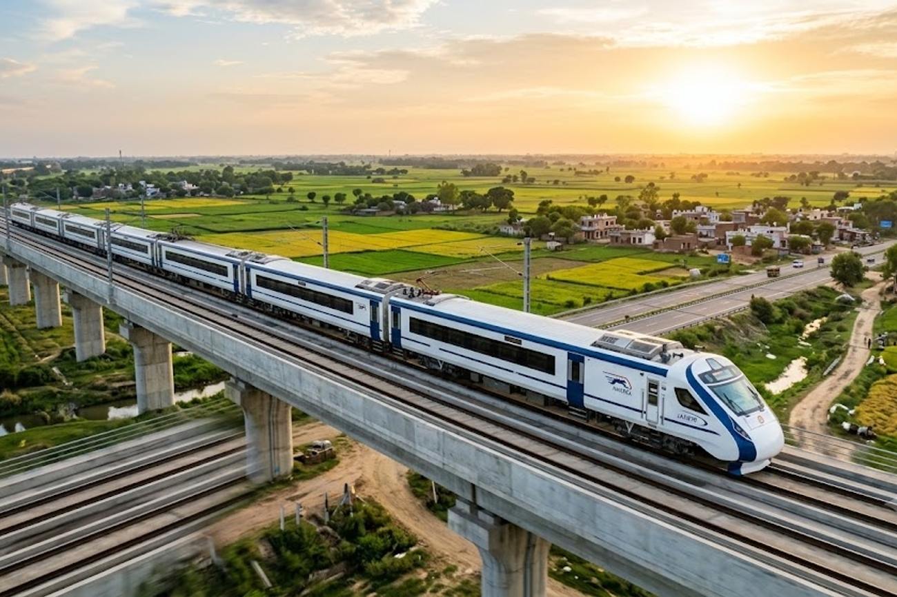 New Delhi–Patna High-Speed Rail Corridor to Slash Travel Time to 4.5 Hours