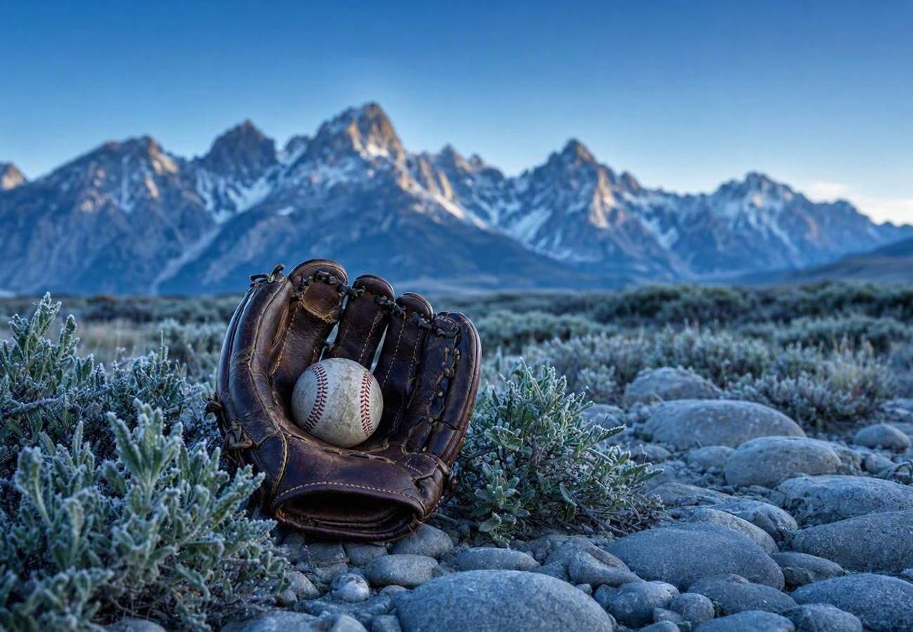 The Teton Range in Grand Teton National Park