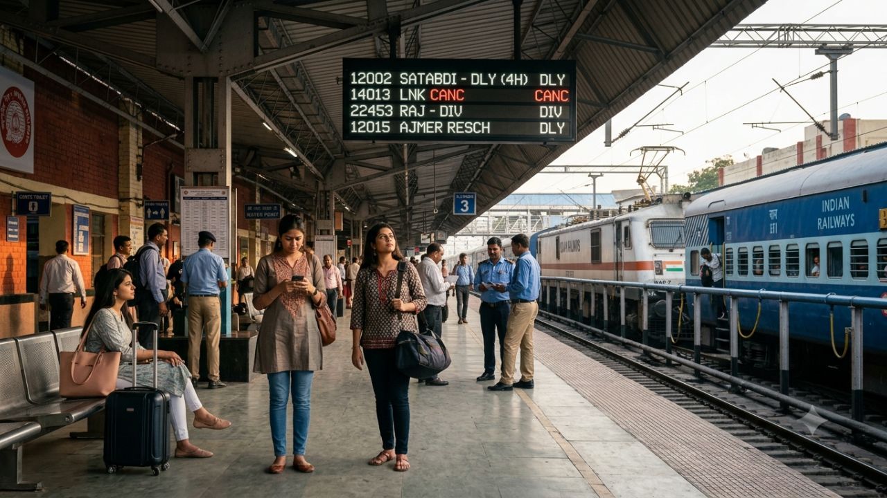 Northern Railway Issues Delhi-NCR Travel Alert: Train Cancellations and Diversions September 11–13