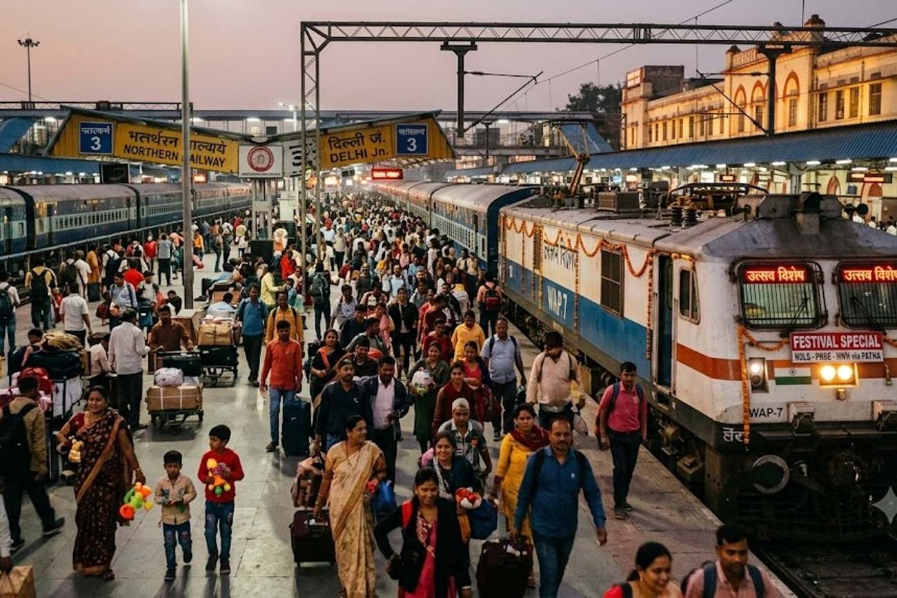Northern Railway Launches Festival Special Trains to Ease Dussehra, Diwali and Chhath Puja Travel Rush
