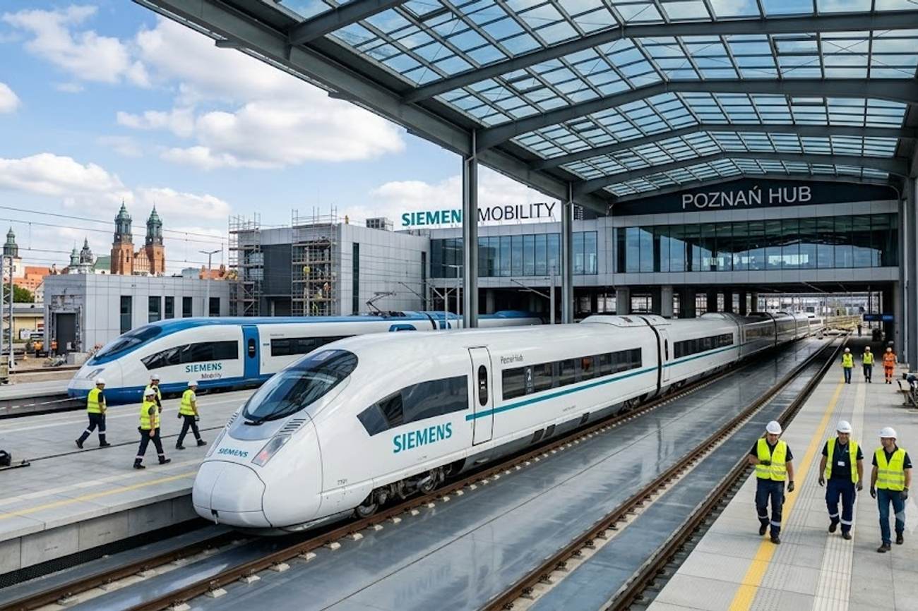 Poland Gains Siemens Rail Powerhouse as New Poznań Hub Targets Europe’s Next Mobility Era in 2026