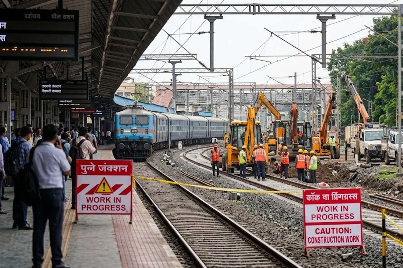 Pune Railway Mega Block: 67 Trains Affected by Third Line Work