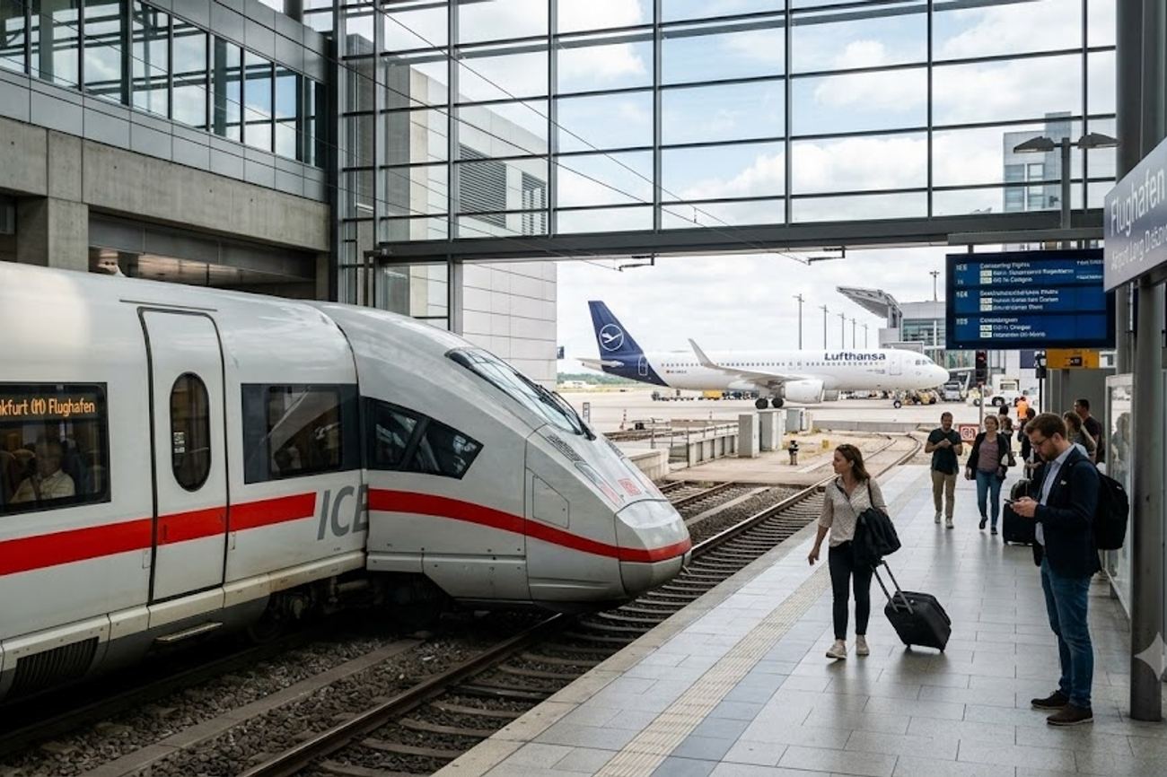 Global Shift to Rail-Air Integration: Short-Haul Flights Phased Out