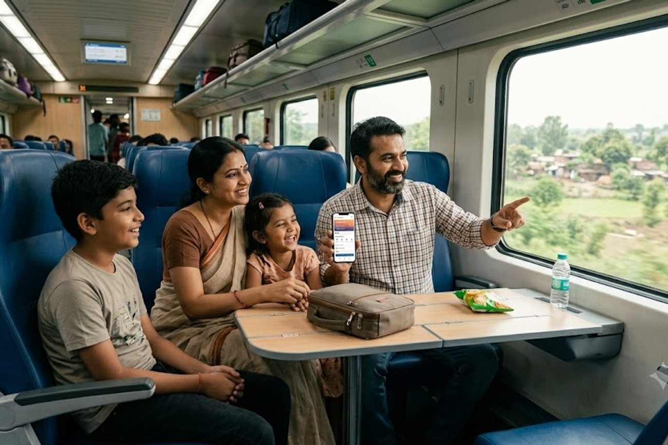 RailOne App Season Pass in India: How to Book Family Tickets Easily