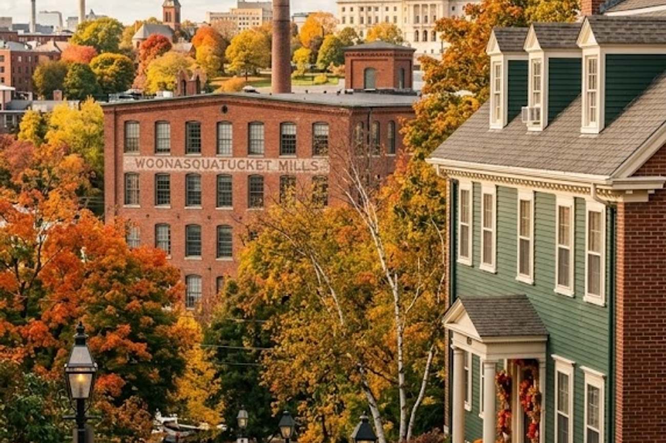 Rhode Island Reveals Providences Secret Homes Mills and Landmarks This Autumn