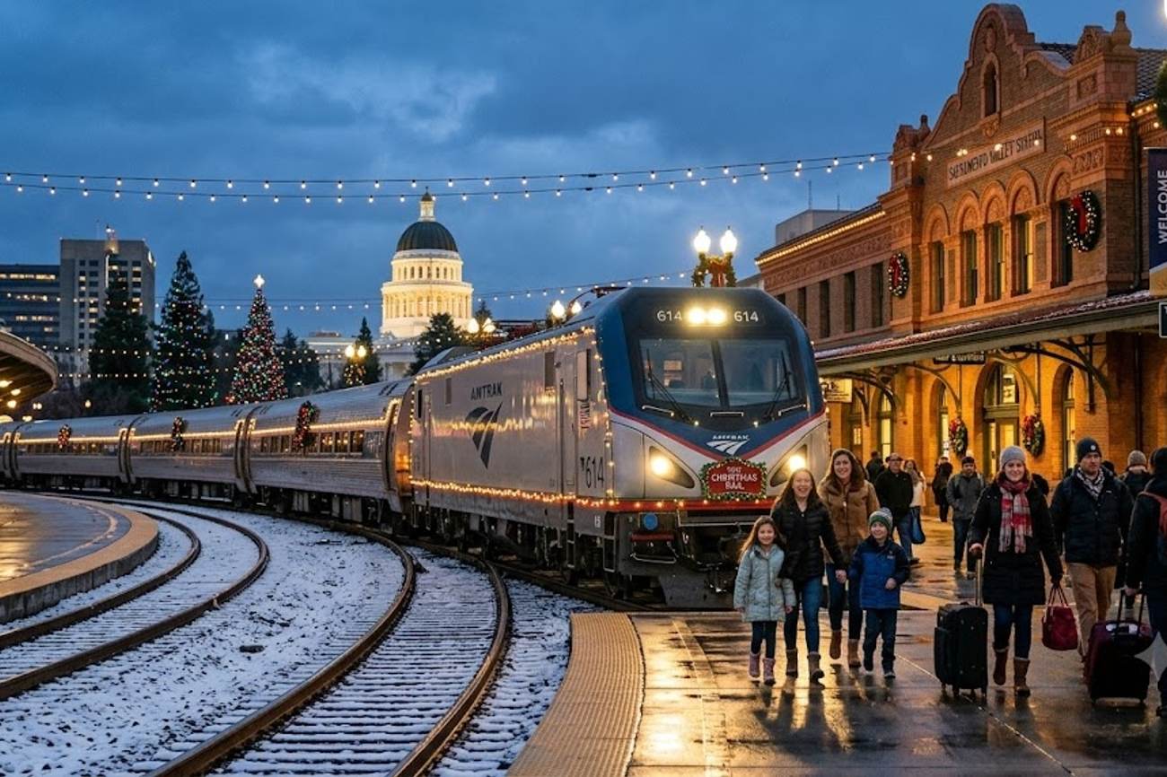 US Holiday Rail Travel Surges for 2026 as Heritage Christmas Trains in Texas, Colorado, California, and North Carolina Report Early Sell-Outs