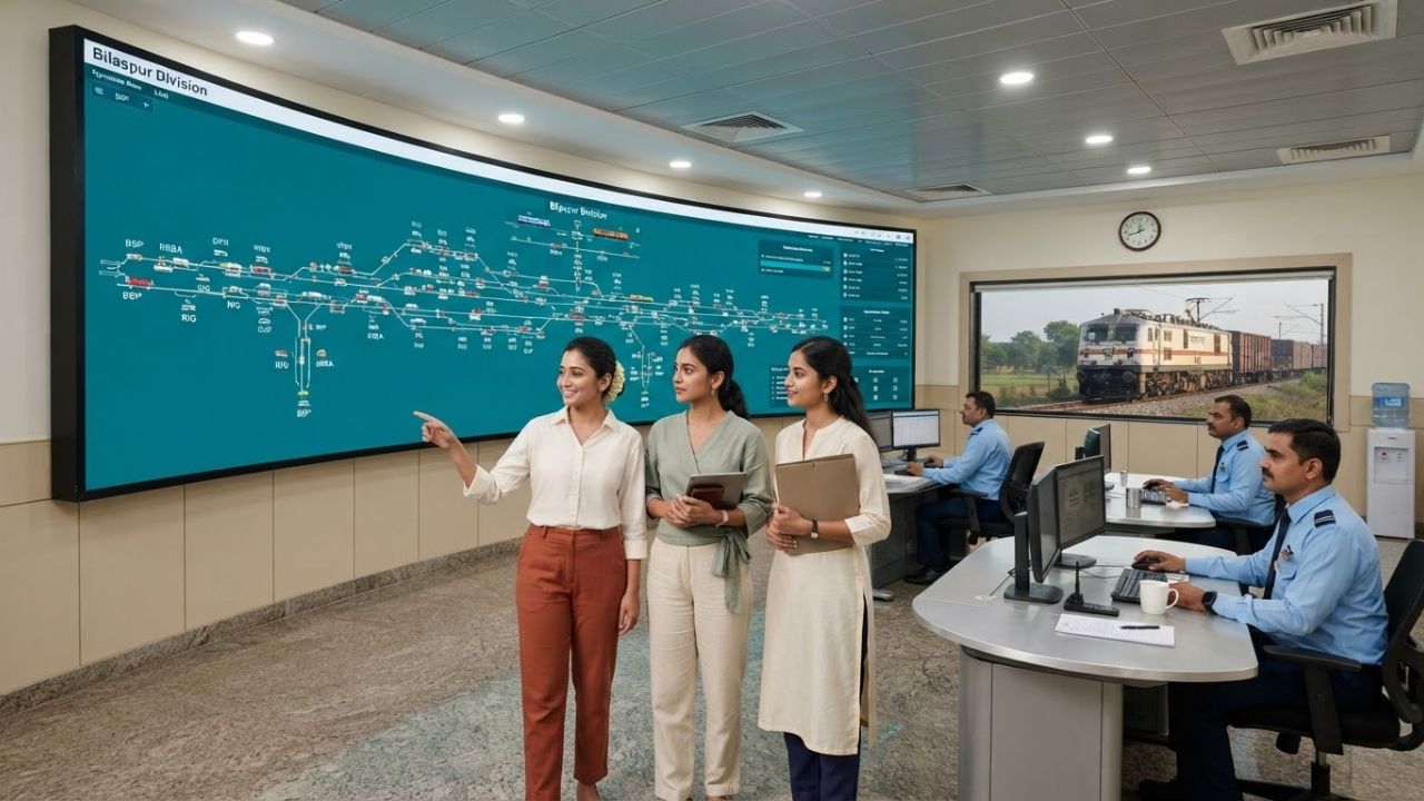 South East Central Railway Unveils Next-Generation Digital Operations Control Hub in Bilaspur