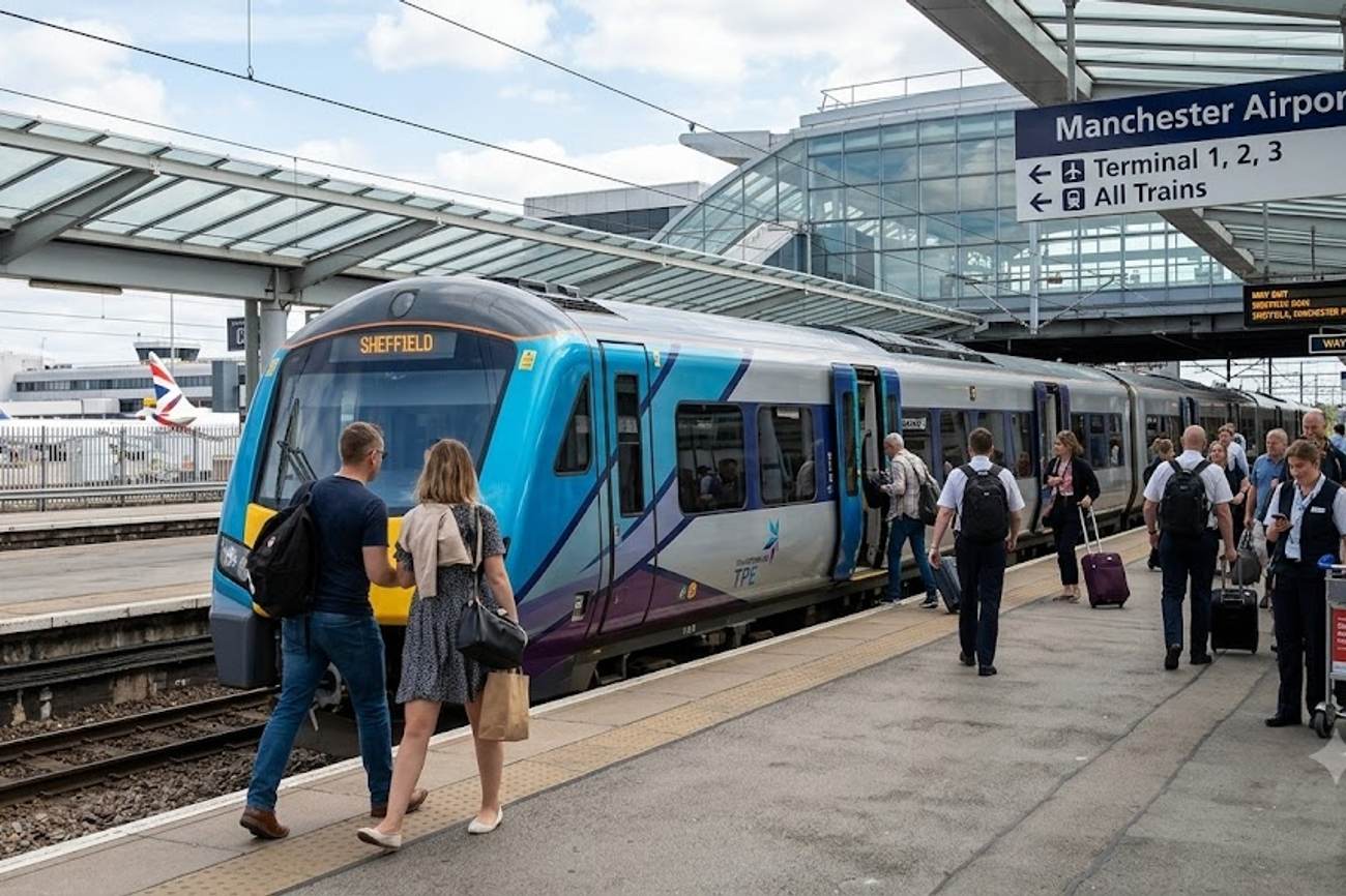 Sheffield Manchester Airport Direct Trains Could Return Through Northern Powerhouse Rail Bringing Faster North Connectivity