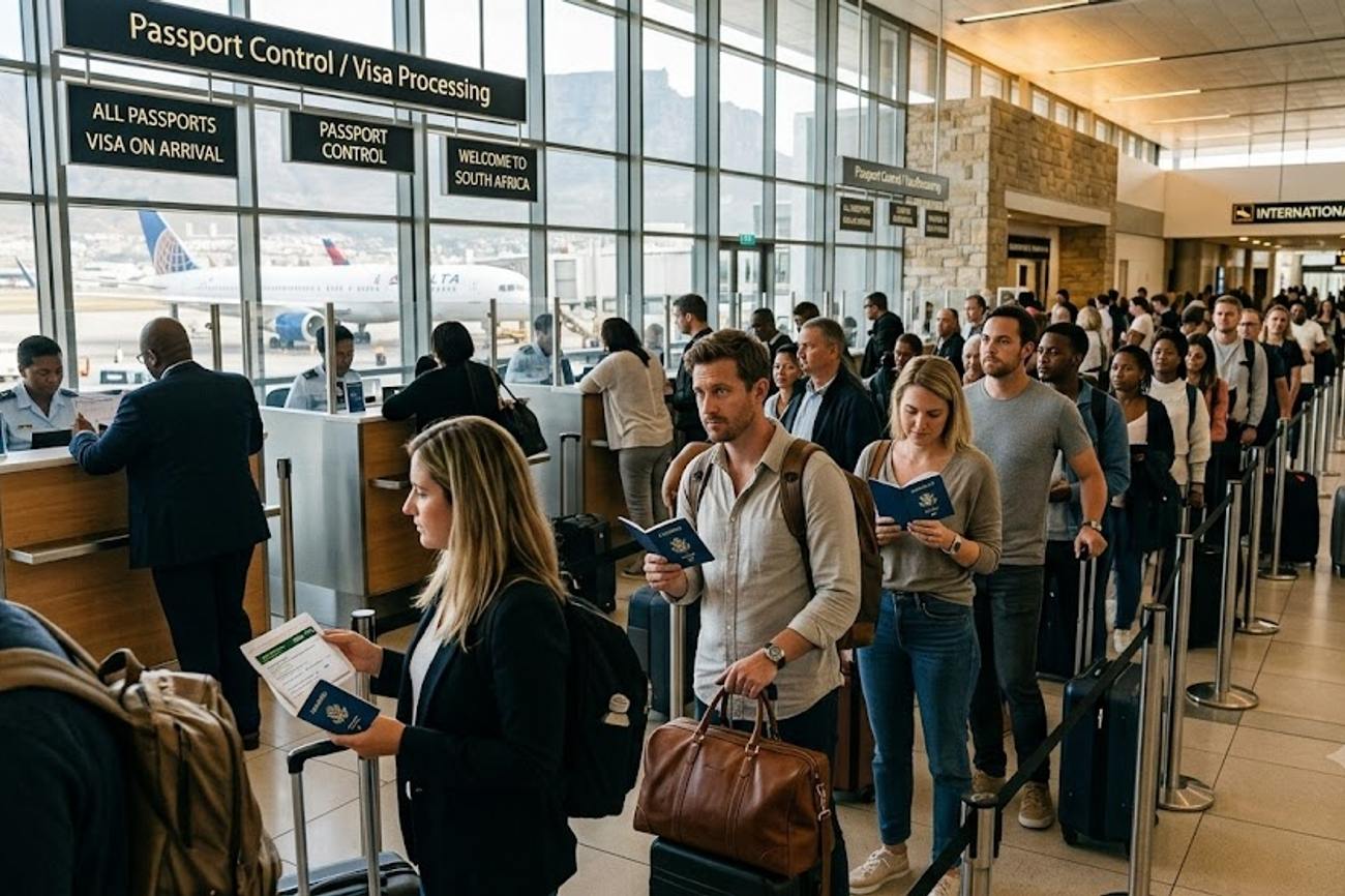 US Tourist Arrivals Surge in South Africa Amid Growing Visa Processing Friction