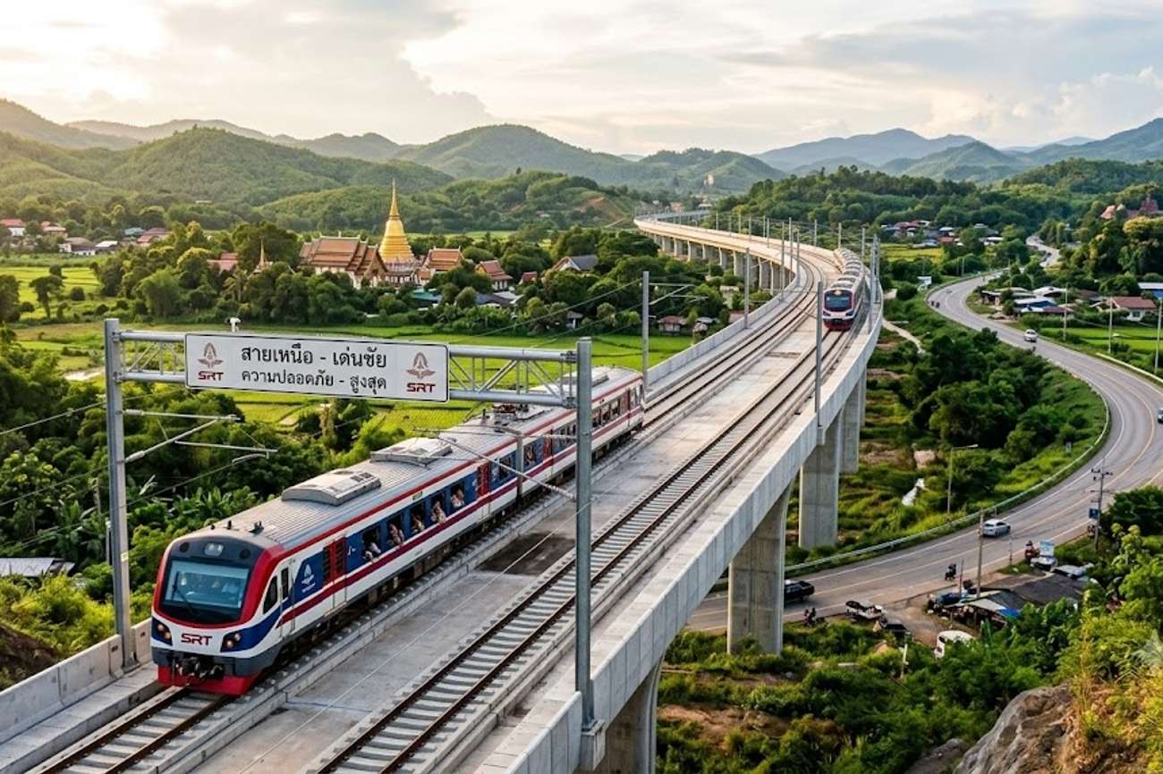 Thailand Approves Massive Double-Track Railway Network to Boost Tourism and Cross-Border Connectivity