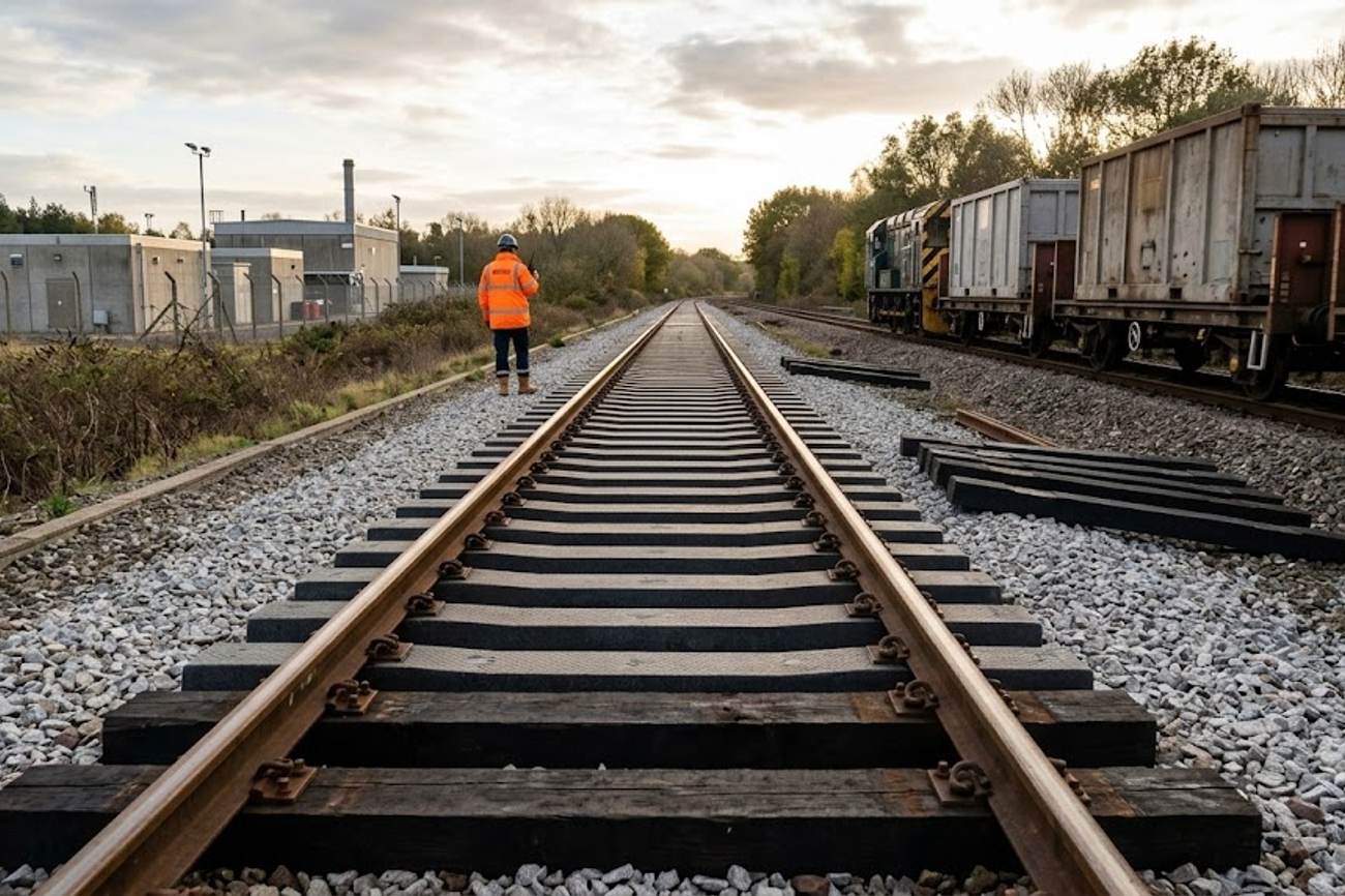 UK Nuclear Waste Site Transforms Railway With Recycled Plastic Sleepers For A Sustainable Future Character count