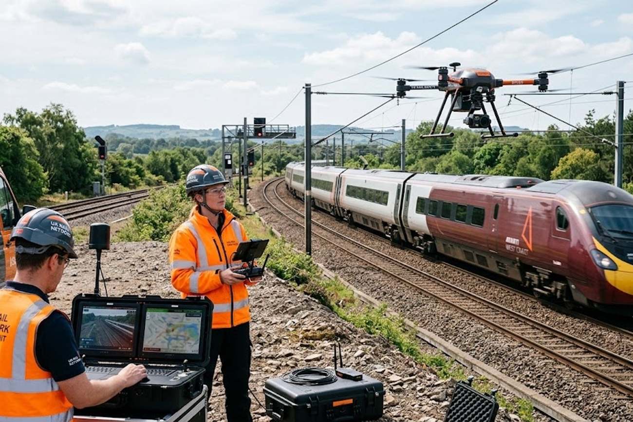 UK Rail Network Introduces BVLOS Drone Response System to Improve Passenger Safety and Emergency Operations