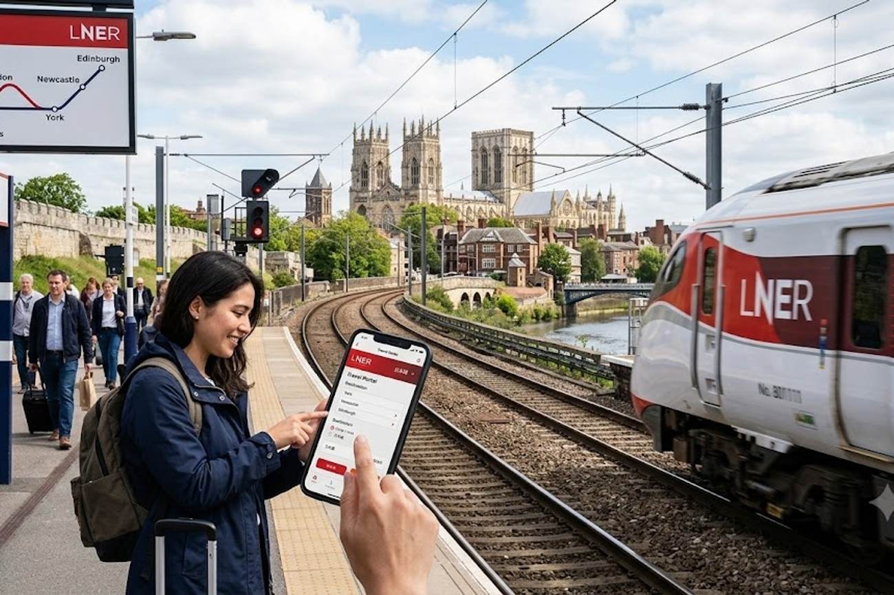 UK Tourism Connectivity Gets A Digital Boost As LNER Launches Seven Language Travel Portal Across London, York, Newcastle And Edinburgh Routes