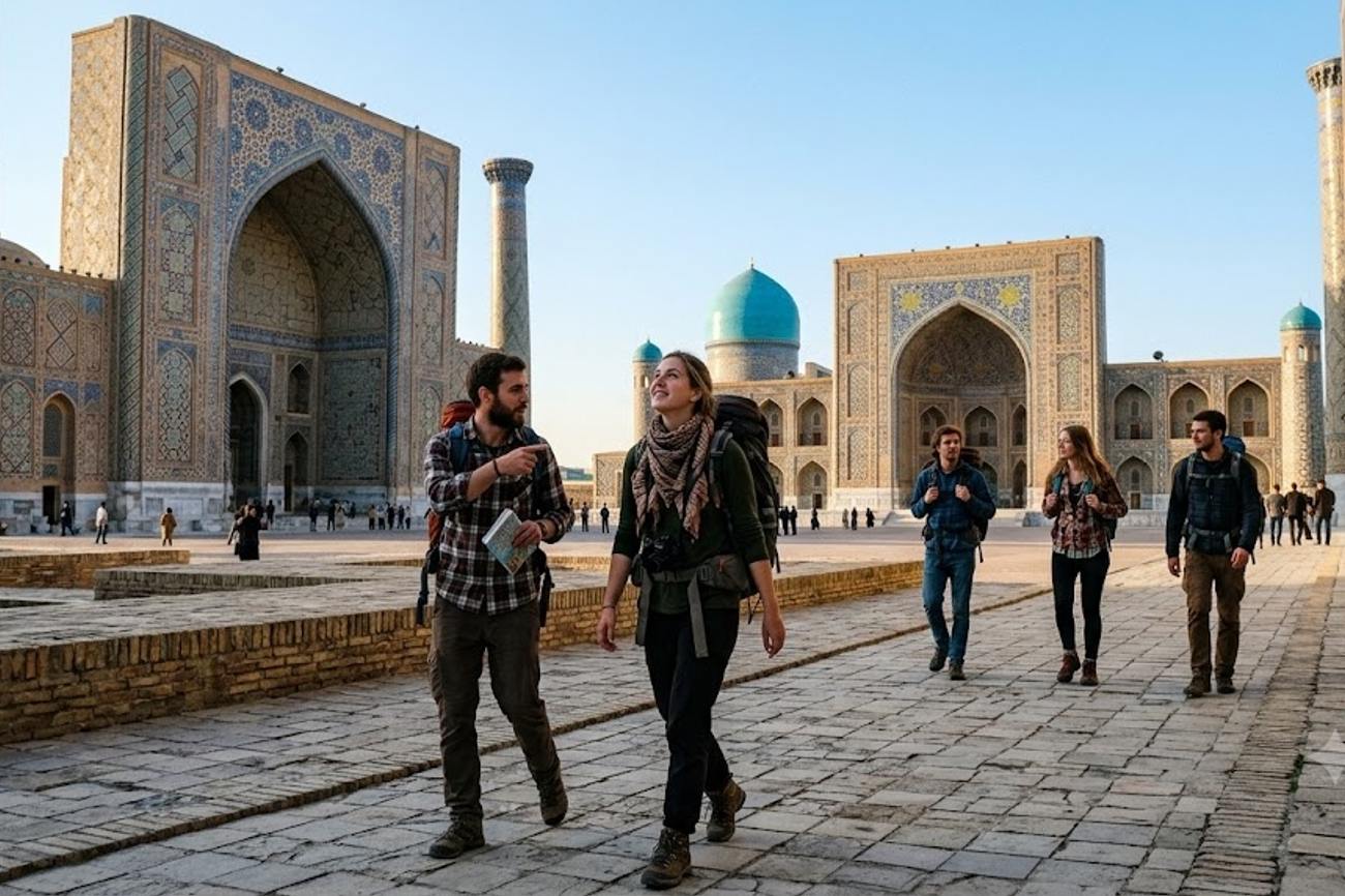 Uzbekistan Triggers Travel Boom As Backpackers Flock To Marvel At Ancient Architecture In Samarkand And Bukhara
