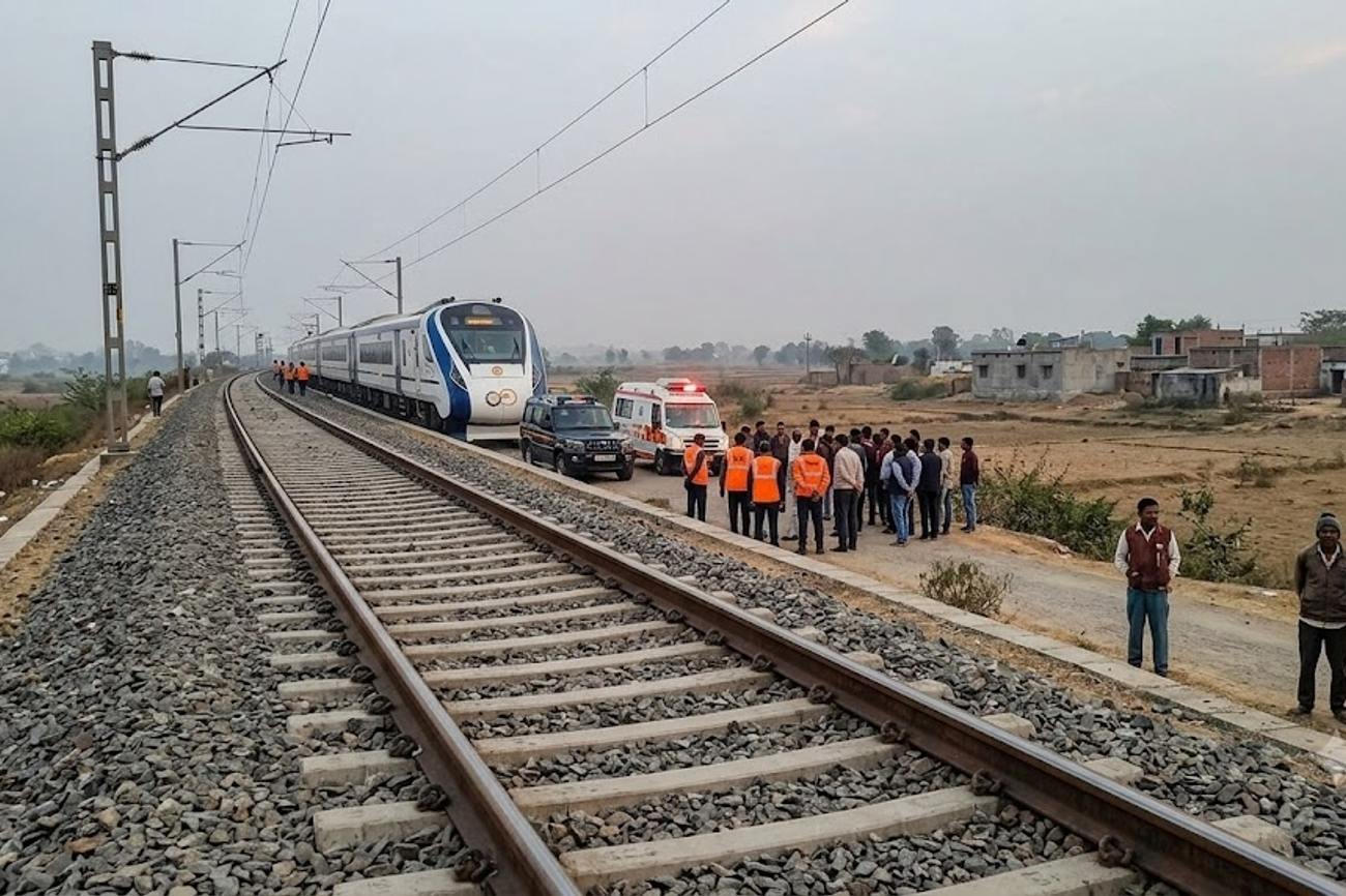 Three Dead After New Jalpaiguri-Howrah Vande Bharat Express Collision in Jharkhand