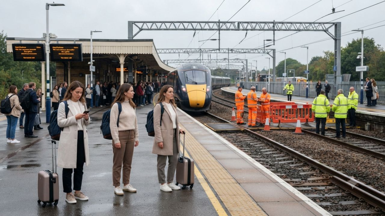 Great Western Railway Suspends Wales to London Services Following Emergency Line Closure from Didcot Parkway Gas Leak