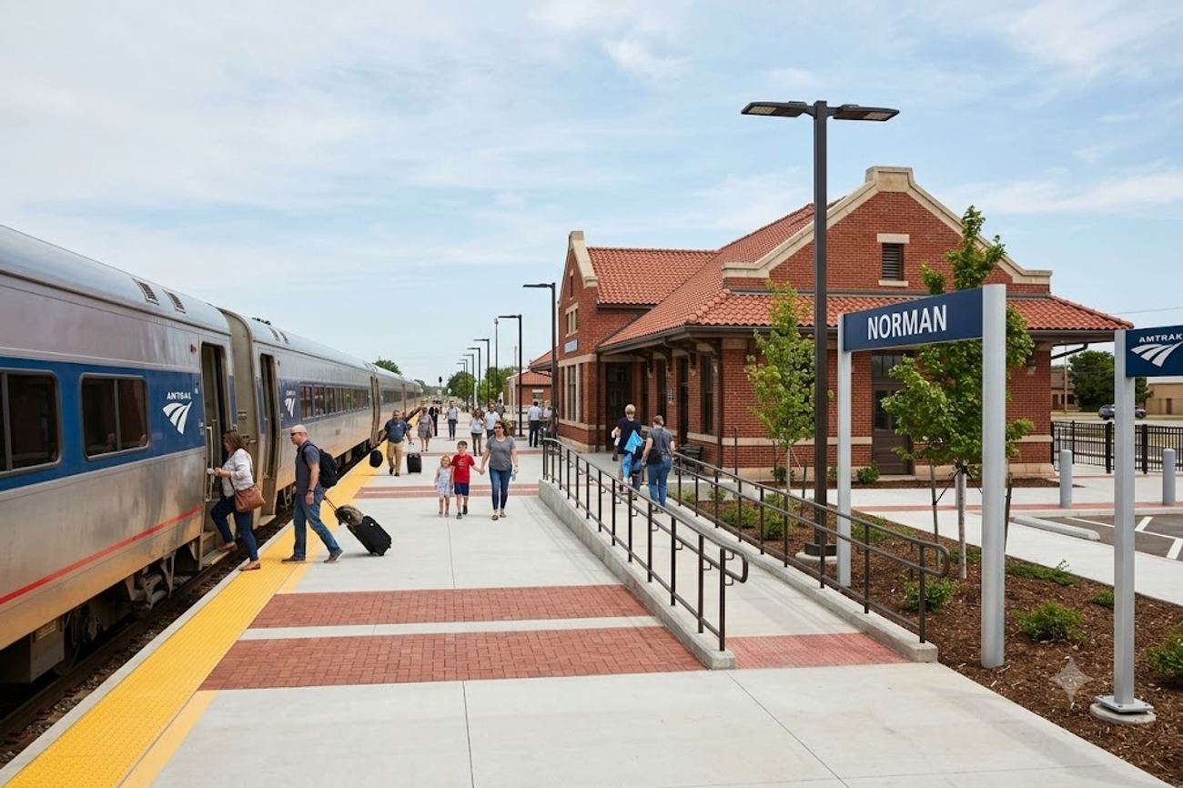 Amtrak Unveils $8 Million Station Upgrades in Norman and Pauls Valley, Transforming Oklahoma Rail Travel in 2026