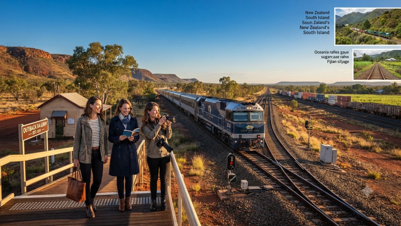 Australia Leads Oceania's Railway Infrastructure in 2026: Heavy Rail Rankings, Scenic Routes, and Network Analysis