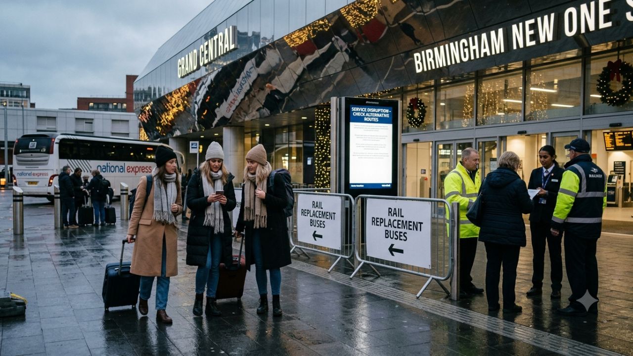 Birmingham New Street and Doncaster Face Unprecedented Christmas Rail Shutdowns: Avanti, CrossCountry, and LNER Issue Travel Warnings