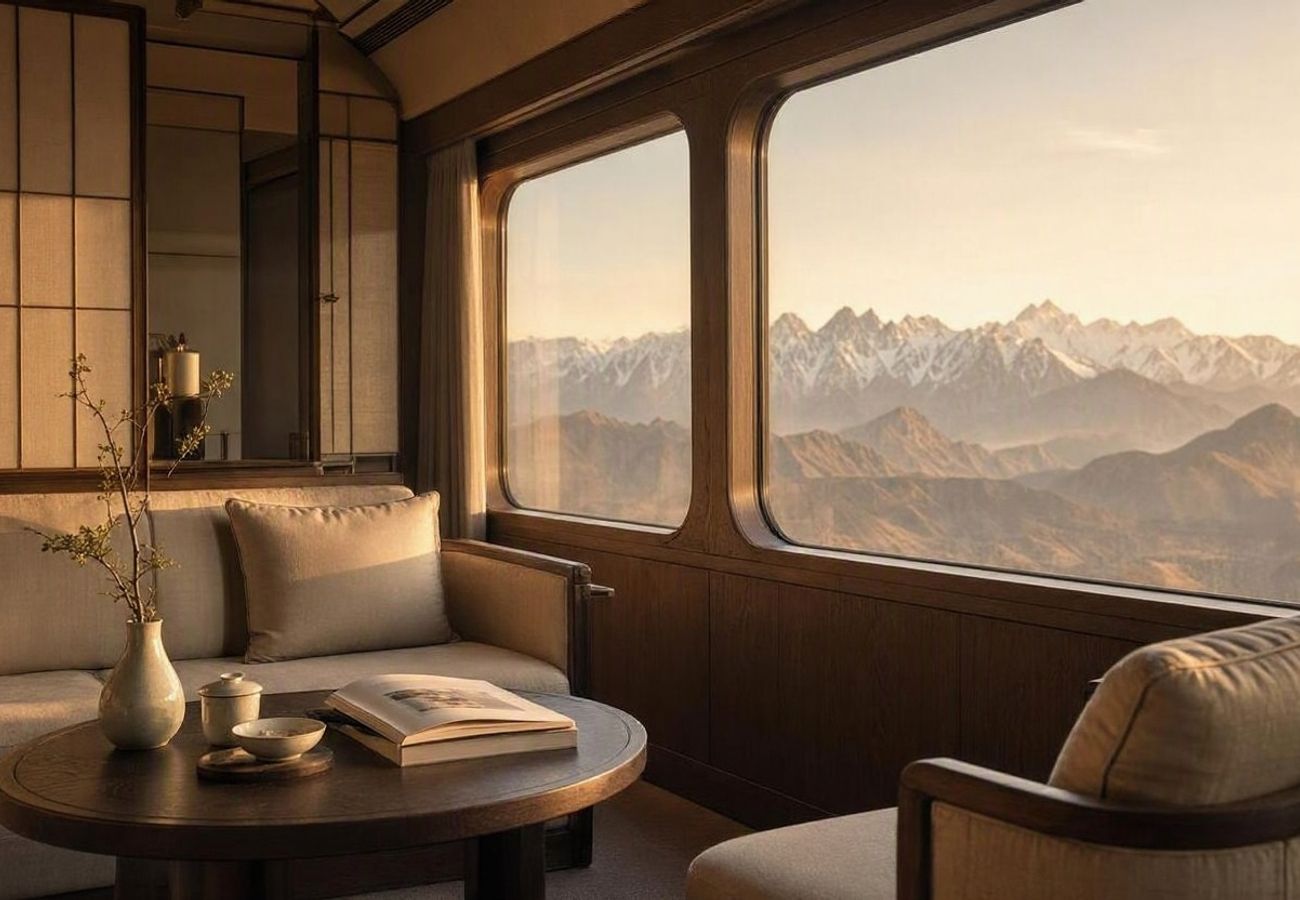 China's Jinxiu Tianfu Luxury Train Launches 10,488km Song Dynasty-Inspired Xinjiang Journey in 2026