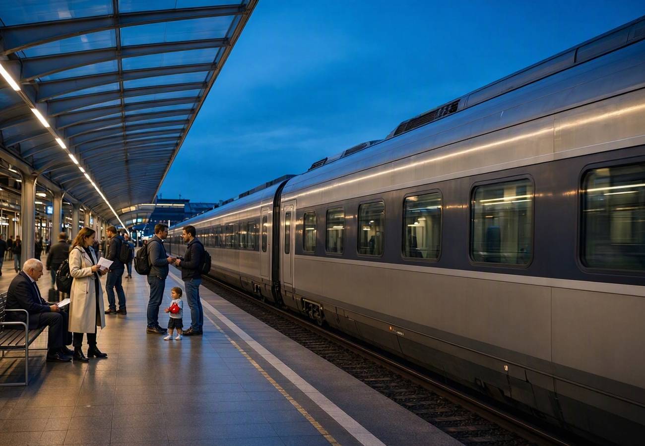 EU High-Speed Rail Drive: Berlin to Copenhagen and Sofia to Athens Journeys to Plummet by 2035
