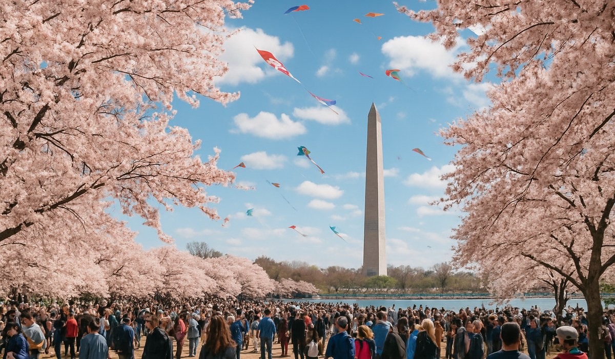 Spring Full Spectacle: Washington D.C. Blooms With Cherry Blossoms & Civic Energy
