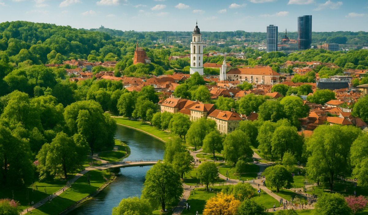 Vilnius: Europe's Second-Greenest City Emerges as 2026 Must-Visit Cultural Escape