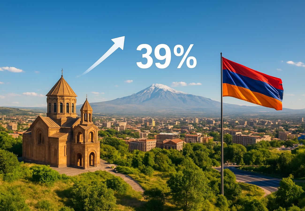Armenia Tourism Surge 2026: 39% Growth Driven by Russia and Market Diversification