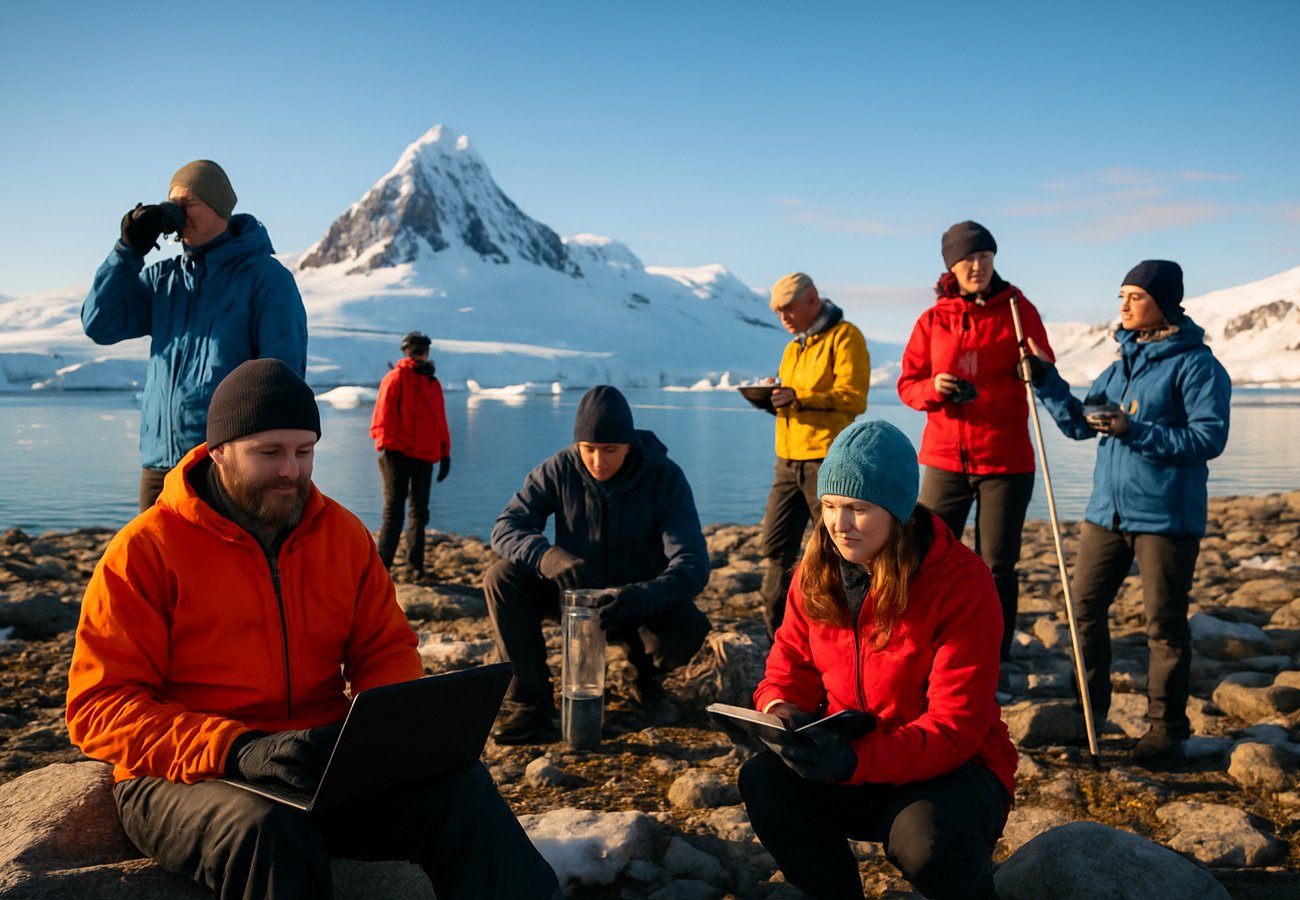 Aurora Expeditions Just Brought 56 Nations to Antarctica — and Put Them to Work on Science