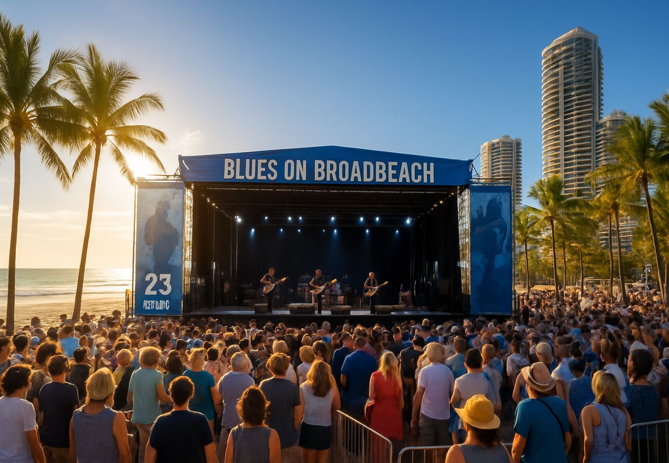 Gold Coast’s Blues on Broadbeach Hits 25-Year Milestone as Global Energy Crisis and Strait of Hormuz Tensions Redefine International Music Tourism: How Saudi Arabia and UAE Stability Anchors Australian Festival Resilience Amid US-Iran Conflict