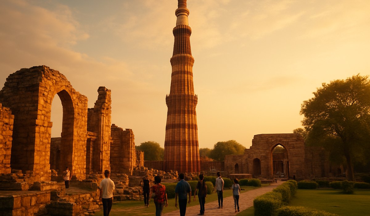EaseMyTrip Foundation Heritage Tourism Partnership Upgrades Qutub Minar