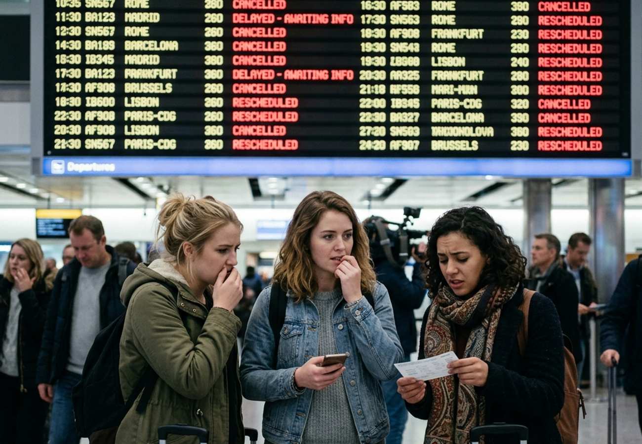 European Travel Chaos 2026: 36 Cancellations Hit Ryanair, British Airways, and Air France