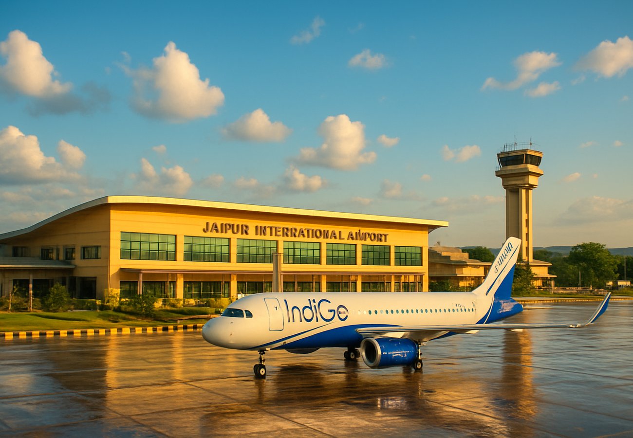 Severe Weather Grounds Jaipur Flights: IndiGo Issues Urgent Travel Advisory