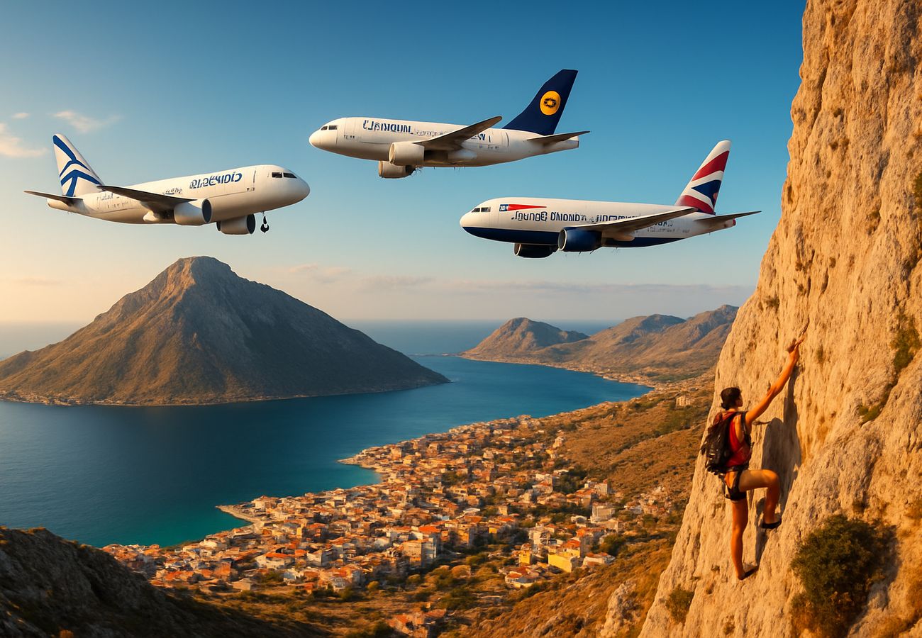 Kalymnos 2026: Aegean, Lufthansa, and British Airways Expand Flights to Greece’s Climbing Capital