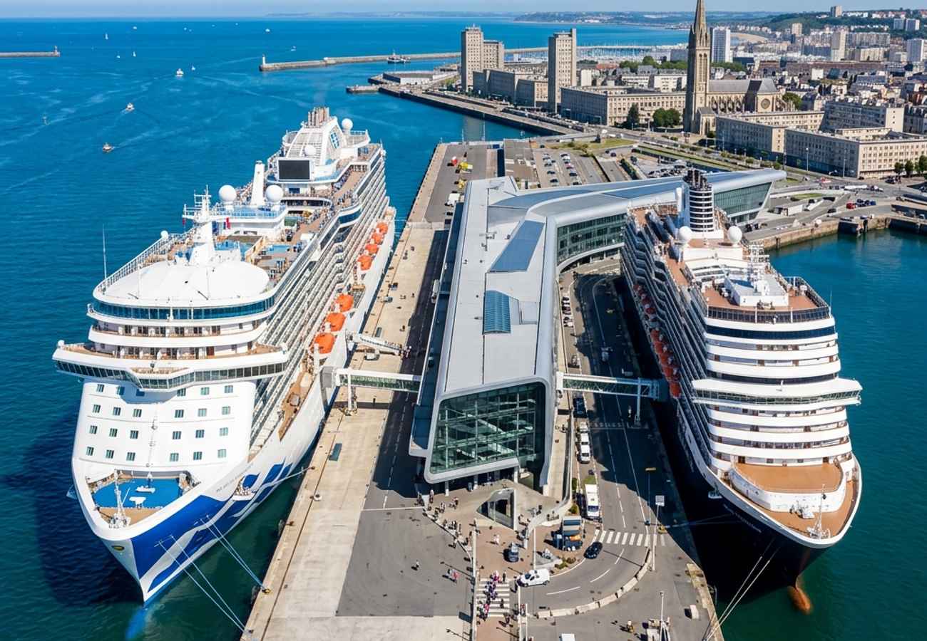 Le Havre Verrazzano Terminal Hits Historic Dual Ship Milestone
