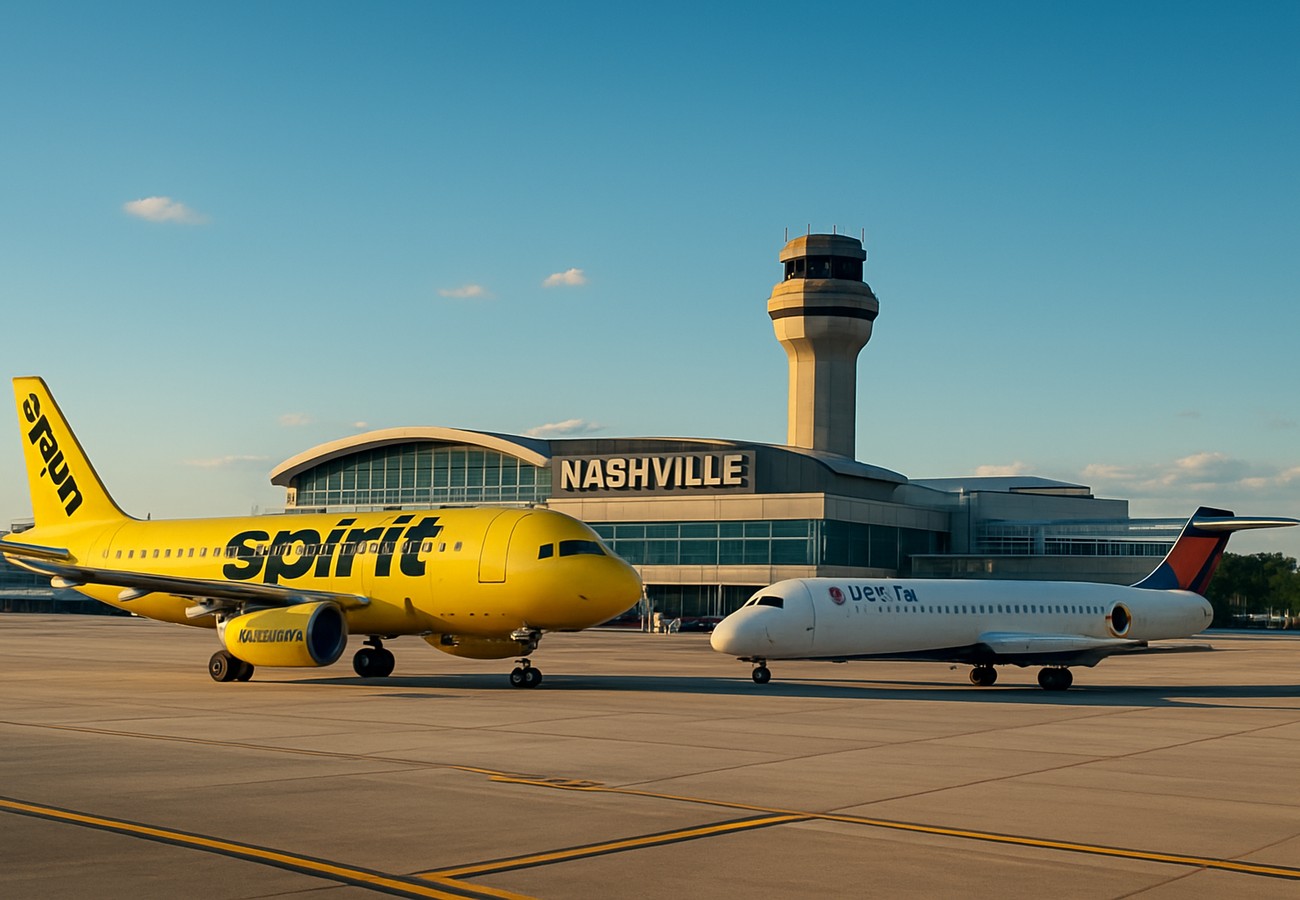 Nashville Airport Disruption: Spirit and Delta Ground Flights to Major US Hubs