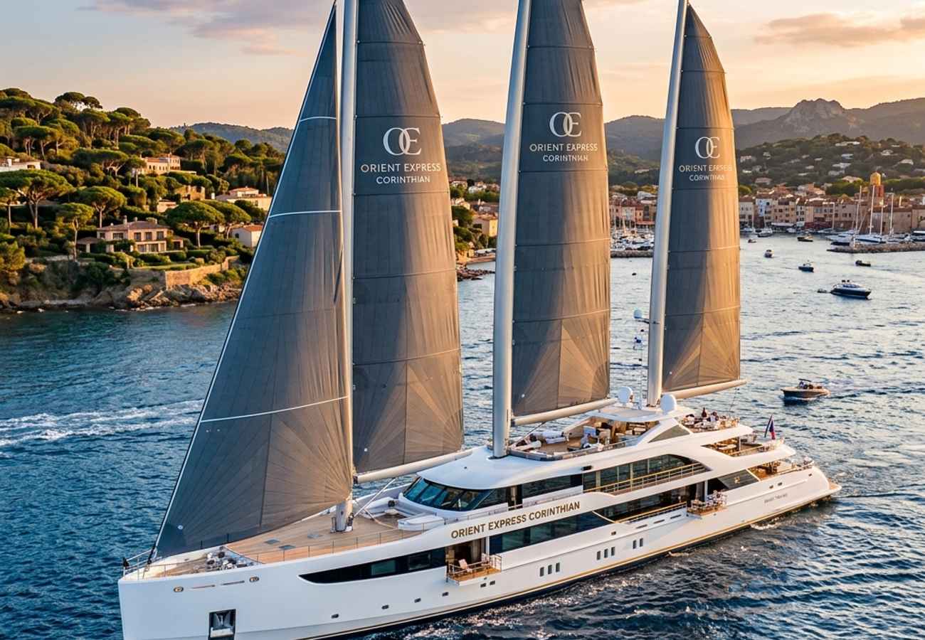Orient Express Corinthian Unveiled — World’s Largest Sailing Yacht