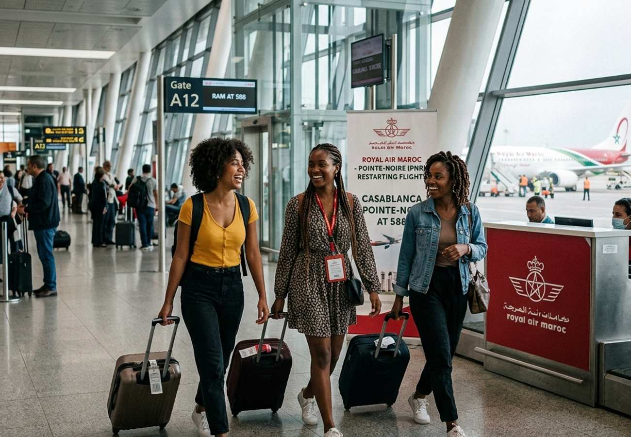 Royal Air Maroc Restarts Pointe-Noire Flights After 7 Years: A Major Boost for Central African Tourism