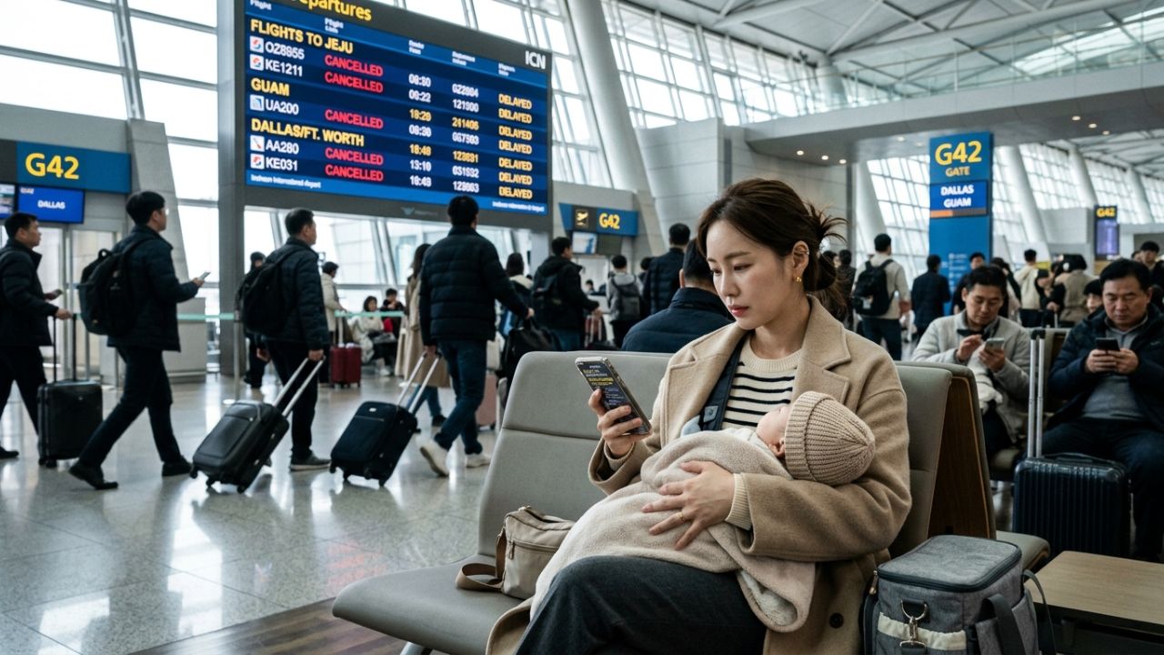 South Korea Travel Chaos Erupts as Air Seoul and American Airlines Cancel Flights to Guam, Dallas-Fort Worth, and Jeju—Full Route Breakdown