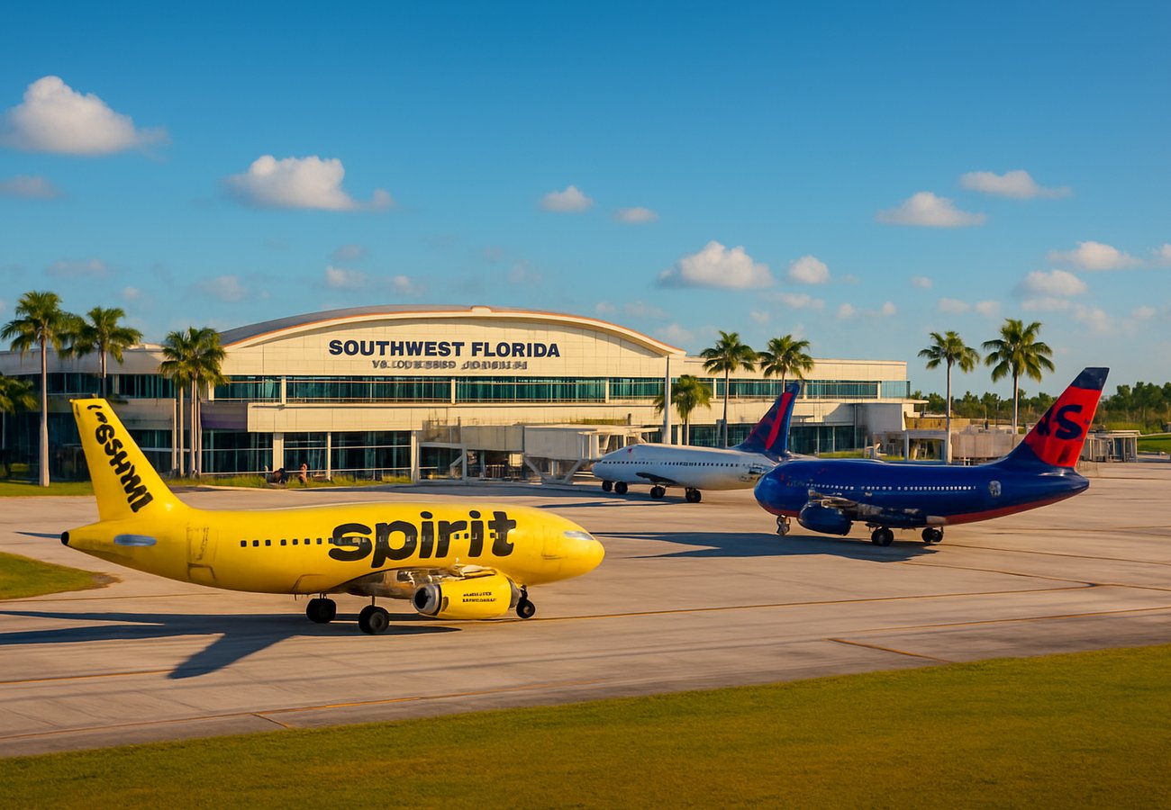 Southwest Florida Airport Alert: 10 Flights Grounded as Spirit, Delta, and Sun Country Face Disruptions
