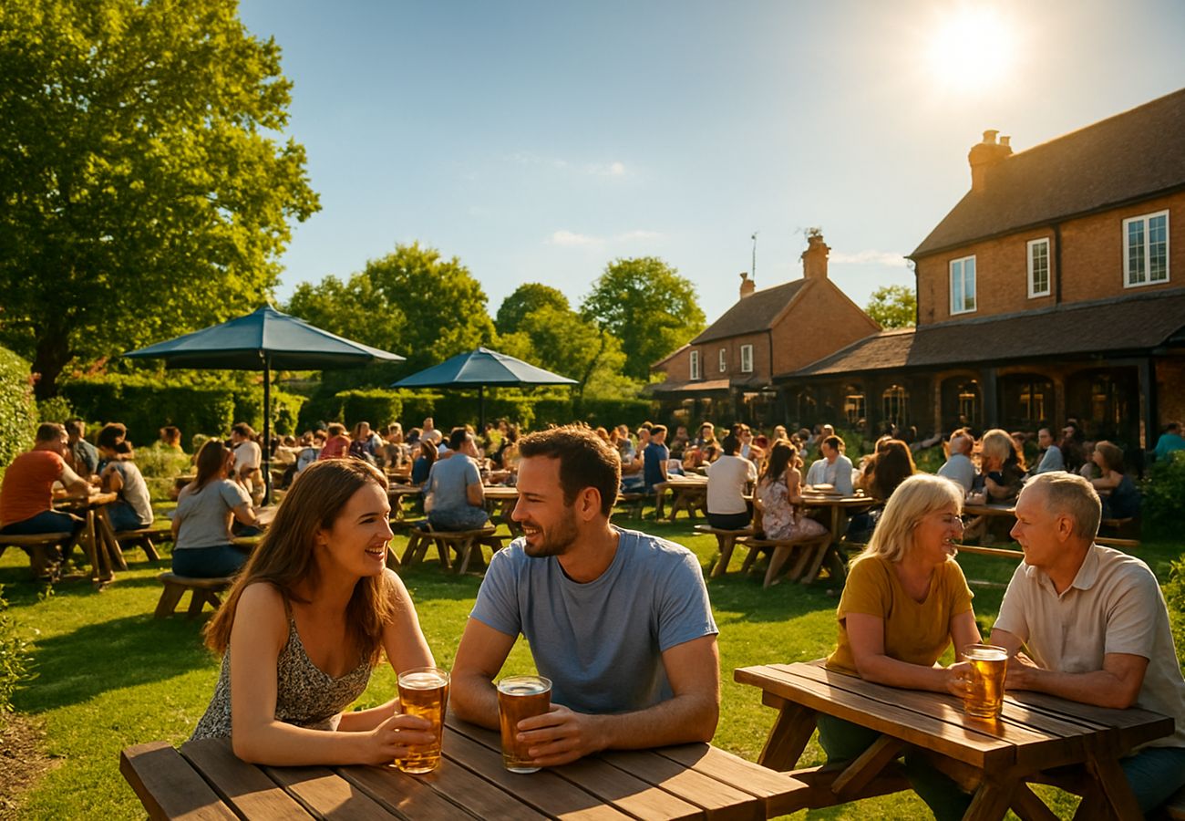 UK Beer Garden Surge as Temperatures Hit 21ºC This Weekend: How Global Energy Crisis and Strait of Hormuz Tensions are Fueling a Domestic Hospitality Boom Amid Record Flight Costs and Aviation Instability