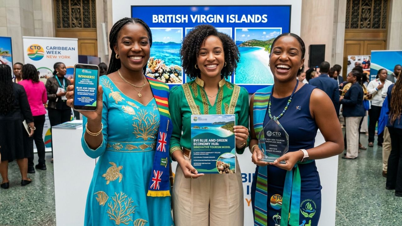 British Virgin Islands Defeats Global Travel Chaos by Winning 2026 CTO Tourism Showcase with Blue and Green Economy Model