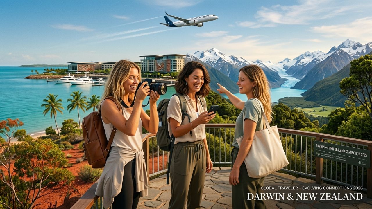 Aviation Updates: Massive Trans-Tasman Tourism Surge Strains Darwin and New Zealand Routes, Triggering Localized Travel Chaos