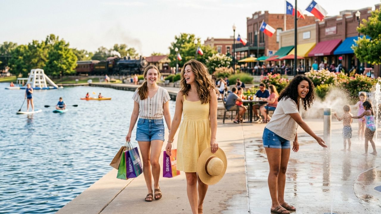 Grapevine Texas Tourism Boom Defeats Travel Chaos as Families Evade US Flight Cancellations for Lakeside Vacations