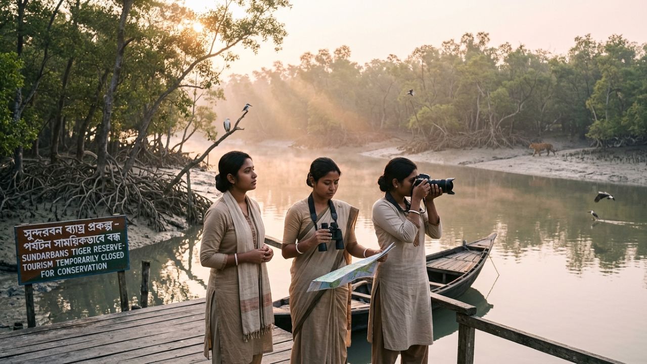 Sundarbans Tourism Halted As Travel Chaos and Flight Cancellations Severely Impact Air India and IndiGo Passengers in Kolkata