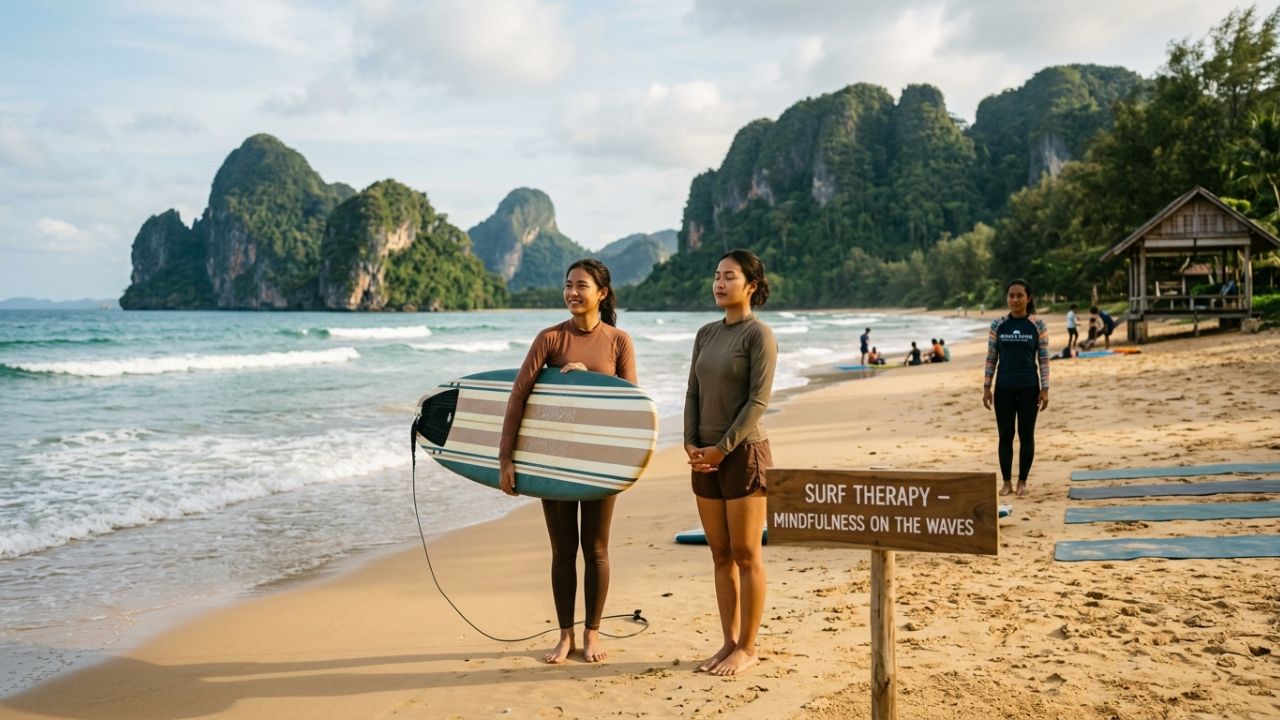 Thailand surf therapy tourism travel chaos aviation updates