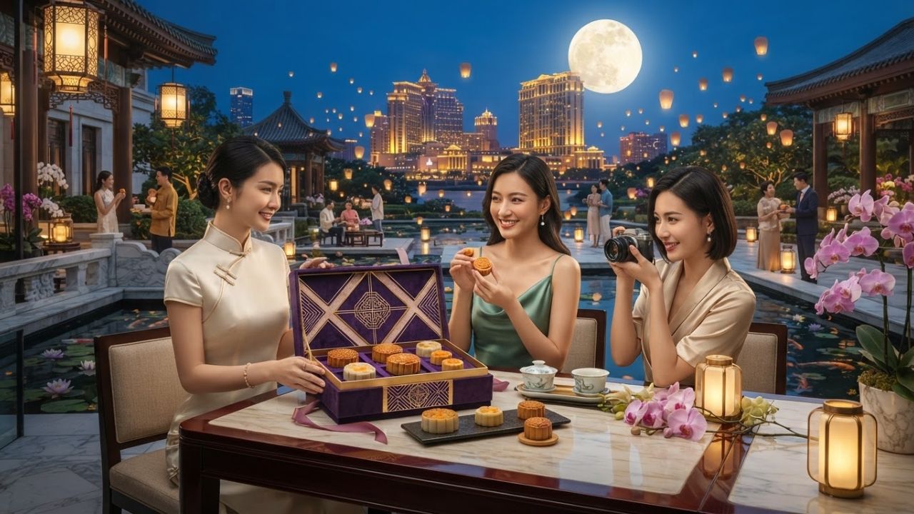 Four Seasons Macao Launches Michelin-Starred Mooncake Collection