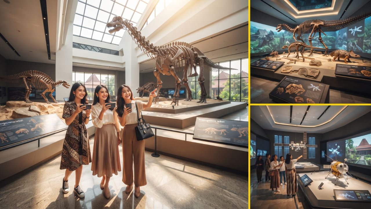 Indonesia Opens First Chinese Dinosaur Fossil Exhibition in Surakarta